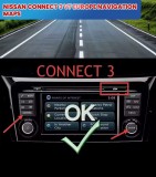Nissan SD Card navigatie Nissan Gps Card Navigatie Nissan Connect3 Europa 2025 NISSAN Qashqai Juke Navara X-TRAIL Note Micra, fabricatie 2014-2021