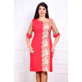 Rochie de Ocazie Sofina Rosu AuriuMarimea