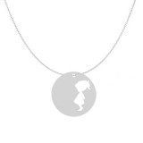 Lantisor model charm banut fetita - argint 925