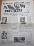 ziarul actualitatea sportiva 20 aprilie 1990 - constantin vlad , cristian gatu