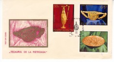 C12 - FDC Romania - Arhologie din Romania - LP 862 - 1974