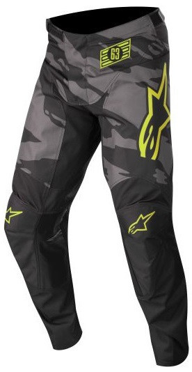 Pantaloni Off-Road Alpinestar Racer Tactical Negru / Gri / Camo / Galben Marimea 34 3721222115434