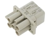 Conector ILME HDC CQF 04/2 Insert Contact Mamă 4 Poli 40A 600V