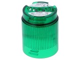 Semnalizator LED Verde 24V IP65 &Oslash;50x69mm