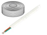 Cablu Telecomunicații Litat 2x28AWG Alb