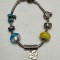 BRATARA ARGINT 925 - SOUFEEL + 7 Sharmuri - 20cm - 35g. - Stil Pandora !