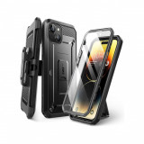 Husa Compatibila cu Apple iPhone 15 Plus - Supcase Unicorn Beetle Pro - Black, Negru, Carcasa