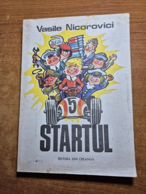 carte pentru copii - startul - din anul 1980 foto