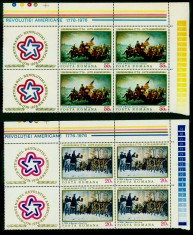 1976 LP904 The 200th Anniversary of the Independence of the USA x4 MNH Mi: 3320 foto