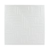 Tavan fals decorativ, polistiren extrudat, 0808, clasic, alb, 50 x 50 x 0.35 cm