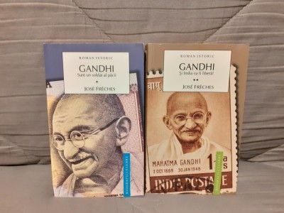 GANDHI (SUNT UN SOLDAT AL PACII/SI INDIA VA FI LIBERA)-JOSE FRECHES (2 VOL) foto