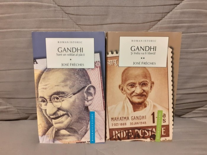 GANDHI (SUNT UN SOLDAT AL PACII/SI INDIA VA FI LIBERA)-JOSE FRECHES (2 VOL)