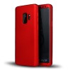 Husa FullBody Silicon MyStyle Red pentru Samsung Galaxy S9 Plus acoperire completa 360 grade cu folie de protectie gratis