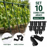 Conectori tip V pentru araci de gradina 11 mm multifunctionali, Set 10 bucati