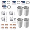 Set motor complet 4 pistoane fi 102mm pentru UTB U-683, Fiat, New Holland, Case IH, Massey Ferguson