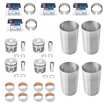 Set motor complet 4 pistoane fi 102mm pentru UTB U-683, Fiat, New Holland, Case IH, Massey Ferguson foto