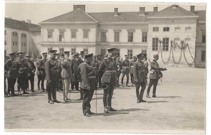 Regele Carol al II-lea la Timișoara, Școala de artilerie