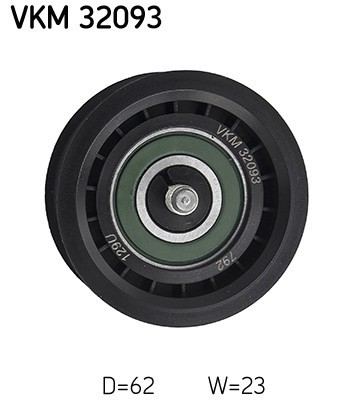 SKF VKM 32093 Rola ghidare/conducere, curea transmisie