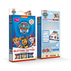 Set de tatuaje cu sclipici TyToo Paw Patrol pentru băieți