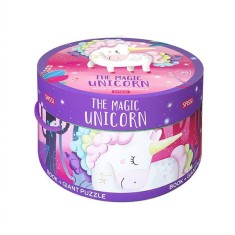 Puzzle (30 piese) cu carte - Unicorn foto