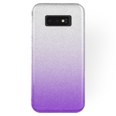 Husa SAMSUNG Galaxy S10e - Shining (Argintiu/Violet) Wozinsky foto