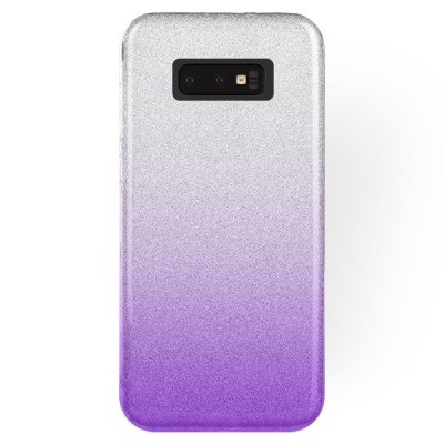 Husa SAMSUNG Galaxy S10e - Shining (Argintiu/Violet) Wozinsky foto