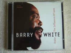 BARRY WHITE - Under The Influence Of Love - C D Original ca NOU foto