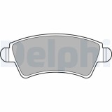 Set placute frana disc Citroen Xsara; Peugeot 206, 206 Cc, 306 Motor 1.4, 1.4 i, 1.4 LPG, 1.4 SL, 1.6, 1.6 16V, 1.6 16V, 1.6 i, 1.6 SR, 1.8, 1.8
