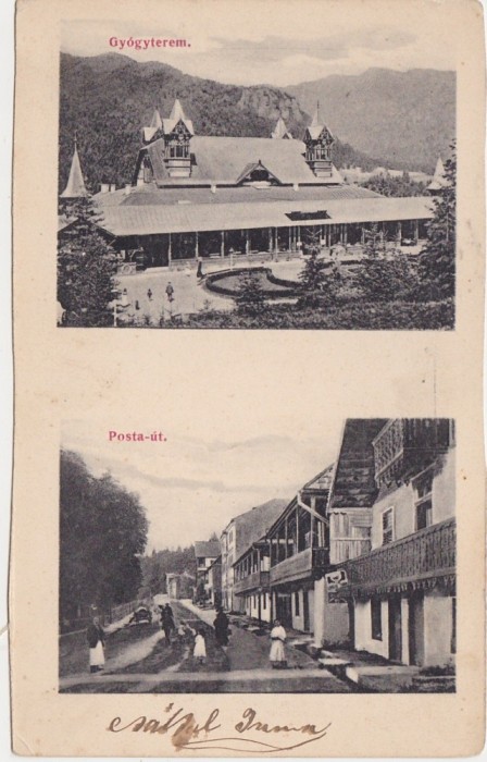 CP Sovata Sala de cura si Strada postei ND(1925)