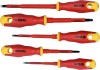 Set 5 Surubelnite Izolate YATO VDE, Otel SVCM55, 3-5.5mm, PH1-PH2, Ergonomice, Profesionale