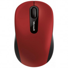 Mouse Microsoft Mobile 3600, Wireless, Bluetooth 4.0, USB, Senzor BlueTrack, 3 Butoane, Scroll, Rosu foto