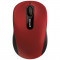 Mouse Microsoft Mobile 3600, Wireless, Bluetooth 4.0, USB, Senzor BlueTrack, 3 Butoane, Scroll, Rosu