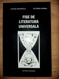 Fise de literatura universala- Ileana Savinescu, Victoria Voinea