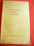 Ovid Densusianu- Literatura Romana Moderna -vol.III -Ed1933 cu semnatura control