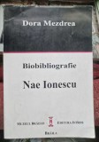 Bibliografie Nae Ionescu - Dora Mezdrea