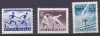 TSV % - 1954 MICHEL 861-863 POLONIA, MNH/** LUX, Nestampilat