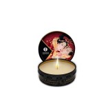 Mini lumanare de masaj si ambient SHUNGA cu aroma de capsuni 30 ml