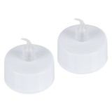 Lumanare tip pastila LED cu baterie și flacare roșu, CMCLASS