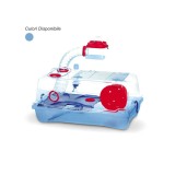 Cusca Rozatoare MPS Kleo VIP Blue, 58x32x31 cm - Cusca Hamster, Cobai, Gerbil