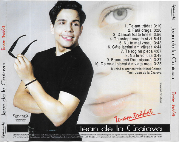 CD Jean de la Craiova ‎– Te-am Trădat, original | Okazii.ro