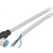 Cablu de Conectare M8 3 Pini Unghi 10m IP67
