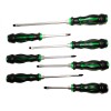 Set 7 Surubelnite Mecanice Magnetice Otel Cr-V, V&acirc;rf Negru Precizie, M&acirc;ner Ergonomic Antialunecare