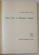 CINCI LUNI IN OCEANUL INDIAN de E.A. PORA , 1966