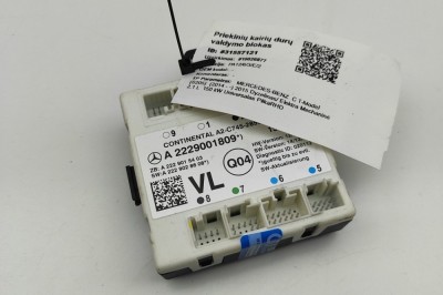 Modul de control ușă st&amp;acirc;nga față MERCEDES-BENZ C T-Model S205 2015 OEM: A2229001809,A2229015403,A2229028608 | 31557121 foto
