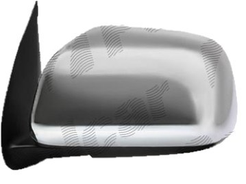 Oglinda exterioara Toyota Hilux 01.2005-01.2012 Partea Stanga Crom Convex Electrica Fara Incalzire 879400K061, carcasa cromata, 3 pini foto