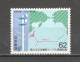 Japonia.1989 Inaugurarea cablului de telecomunicatii Transpacific GJ.169