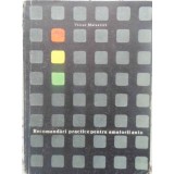 RECOMANDARI PRACTICE PENTRU AMATORII AUTO-VICTOR MATEEVICI-335562