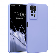 Husa Kwmobile pentru Xiaomi Redmi Note 11 Pro/Redmi Note 11 Pro 5G, Silicon, Albastru, 57919.139