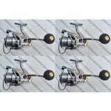 SET 4 Mulinete SAIMINO YT6000 Long Cast pentru crap si feeder Capacitate: 0,25mm/200m