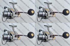 SET 4 Mulinete SAIMINO YT6000 Long Cast pentru crap si feeder Capacitate: 0,25mm/200m